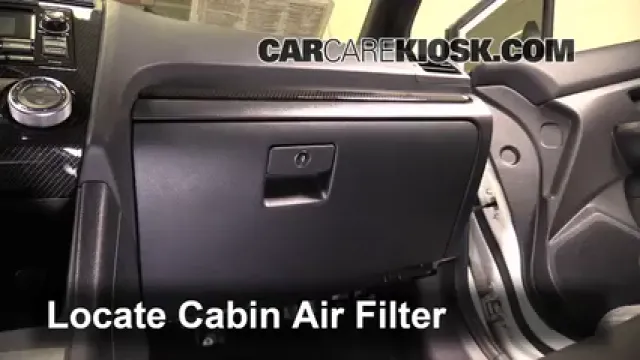 2015 Subaru WRX Limited 2.0L 4 Cyl. Turbo Filtre à air (intérieur) Changement